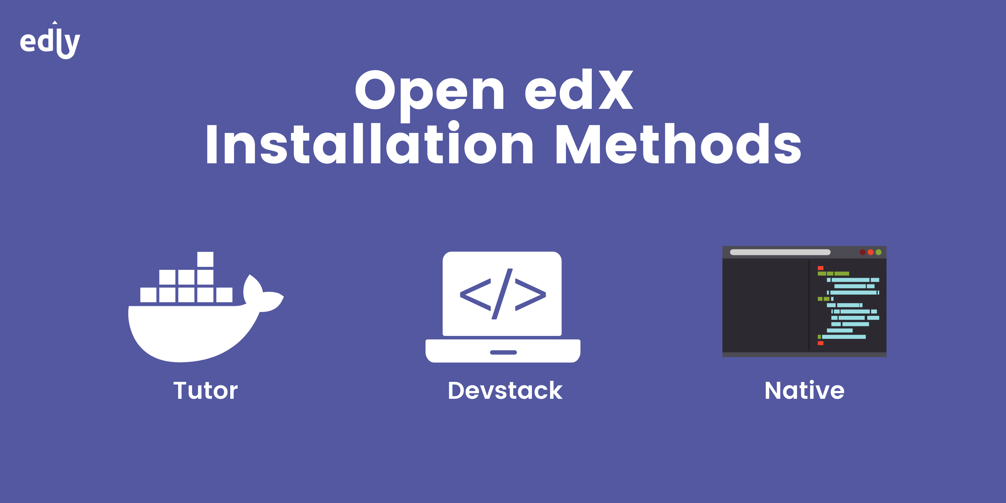 Infographic on Open edX Installation Methods