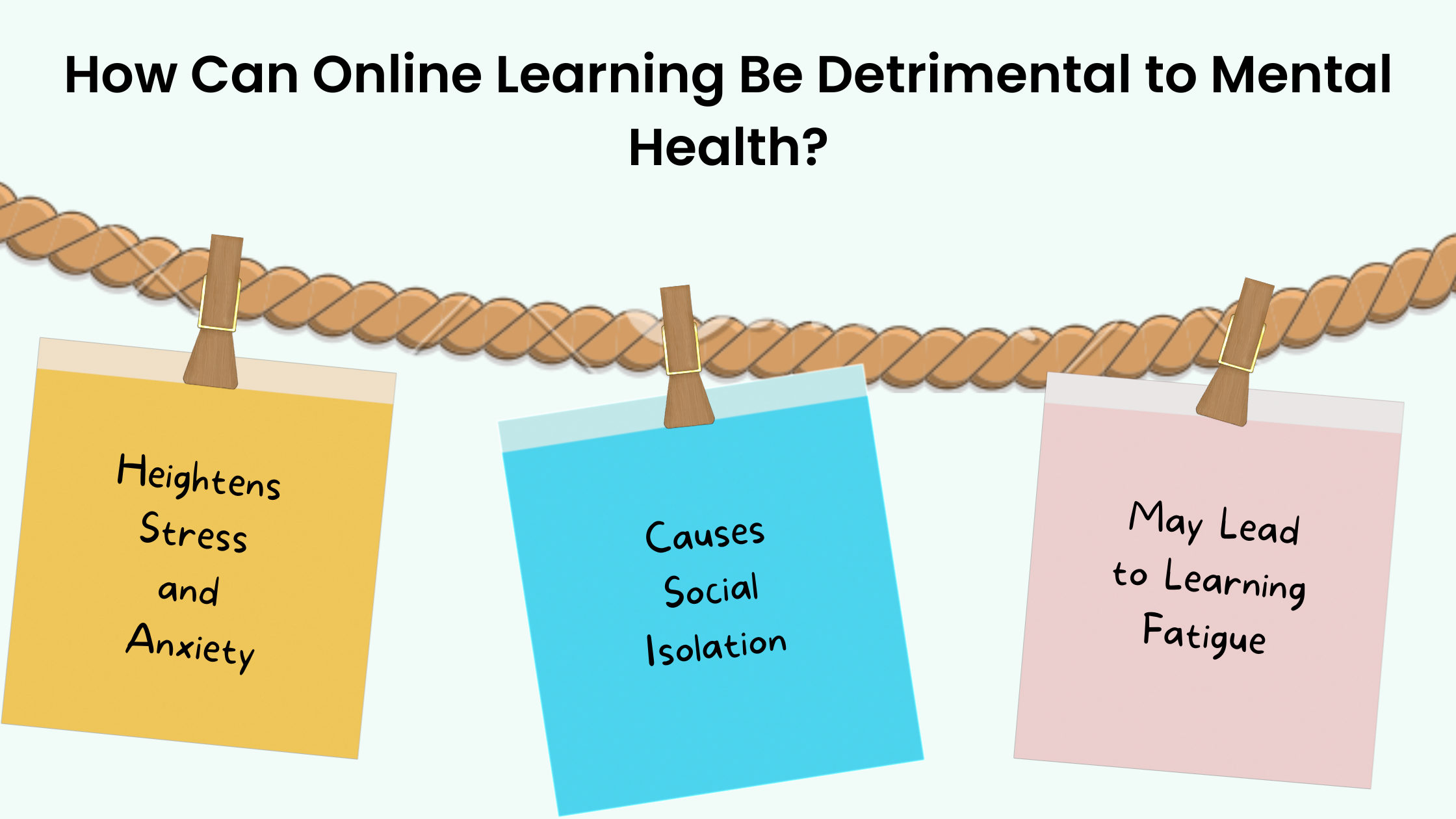 How Can Online Learning Be Detrimental to Mental Health